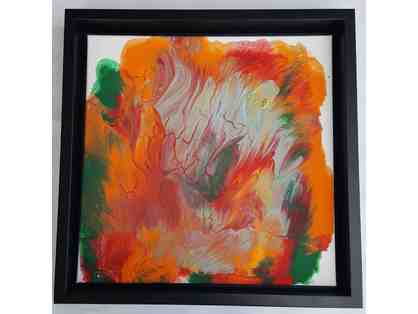 12" x 12" Ainsley/George Pony Pop Art