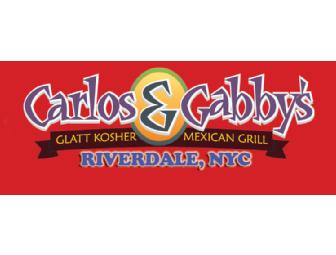 Carlos & Gabby's -Riverdale's Glatt Kosher Authentic Mexican Dining- Gift Card
