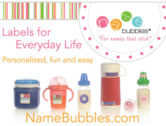Name Bubbles - Preschool Label Pack - Photo 1
