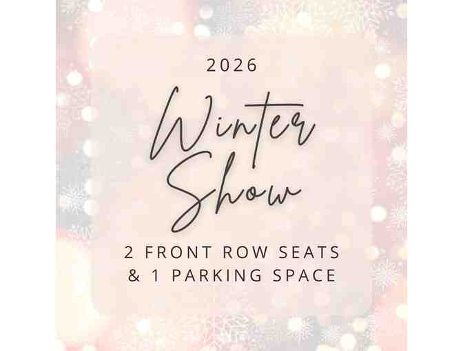 2 Front Row Seats and 1 Parking Space to the Winter Show 2026 - Photo 1