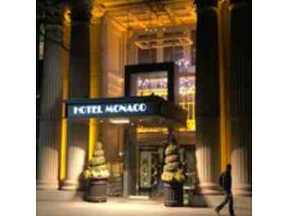 One Night Stay at the Hotel Monaco in Philadelphia