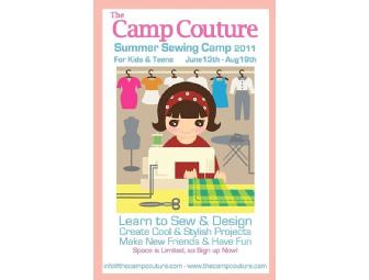 Mother/Daughter Sewing Class at The Camp Couture