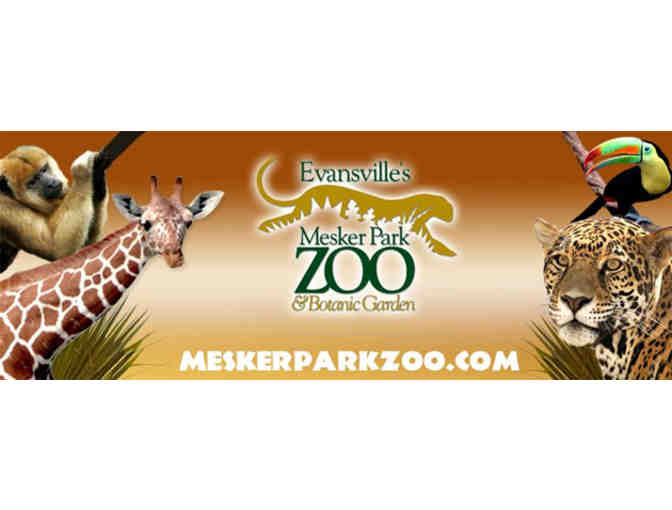 Mesker Park Zoo & Botanic Garden, 4 General Amission Tickets
