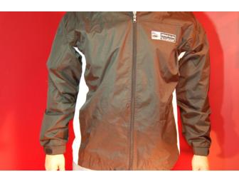 Saranac Village YL Men's Medium Black Rain Coat