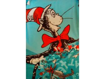 Tie Fleece Blanket - Cat in the Hat