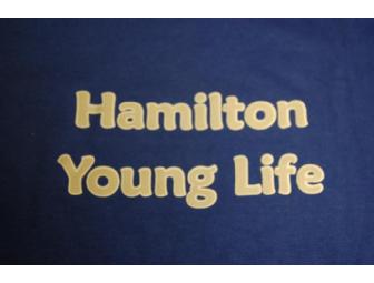 Hamilton YL T-shirt with custom art work - XL
