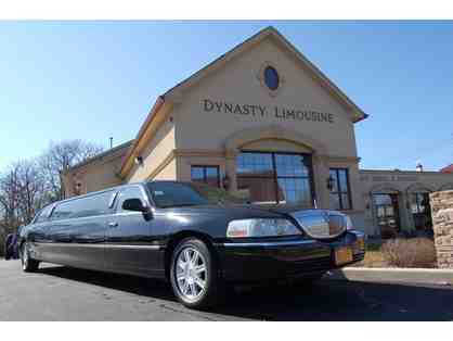 Dynasty Limousines : Five (5) hour limousine for up to 8 passegers.