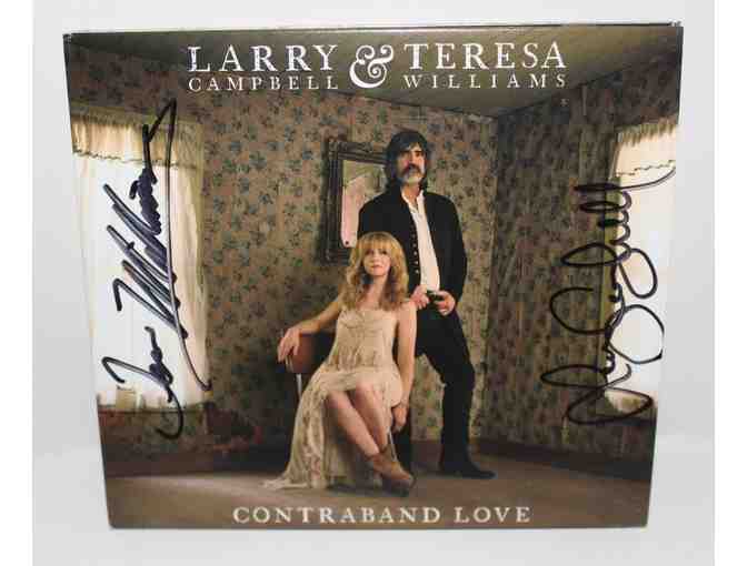 Larry Campbell & Theresa Williams TWO different autographed CDs