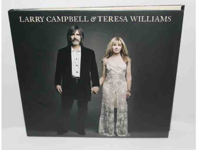 Larry Campbell & Theresa Williams TWO different autographed CDs