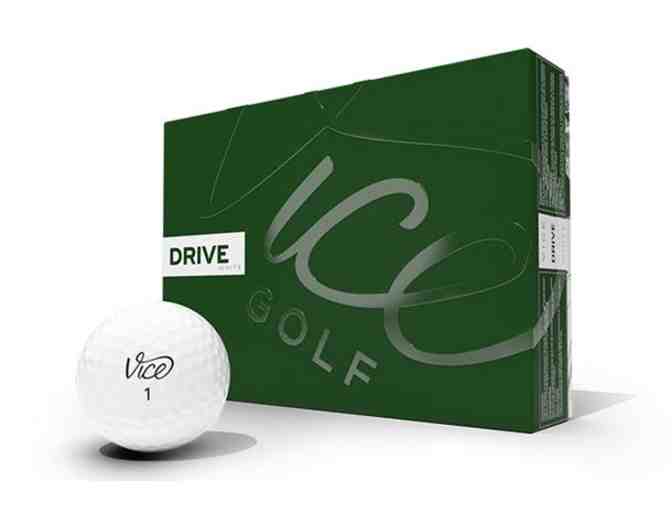 YMCA Golf Shirt & Dozen VICE Golf Balls
