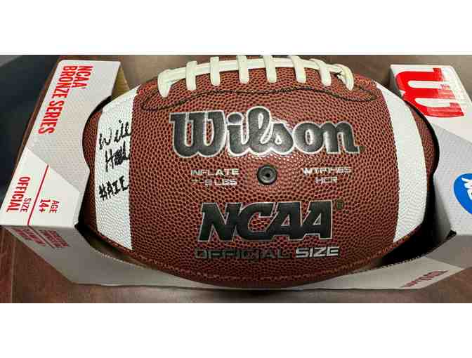 Autographed Football - Will Hall - Photo 2