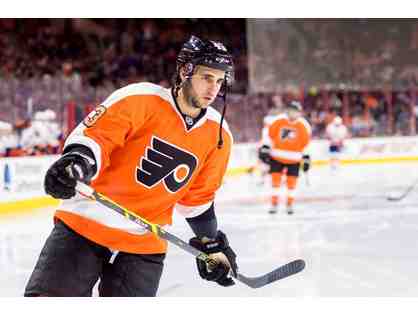 Flyers Autographed Hockey Puck - Brandon Manning