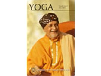 YOGA Magazine 1 Year Subscription