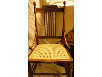 American Classical Caned Seat Chairs