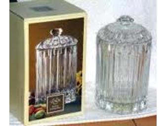 Lenox Crystal Container w/Lid