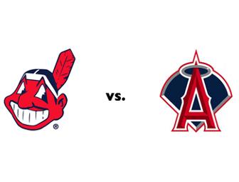 Cleveland Indians vs. Angels Front Row Tickets (2)