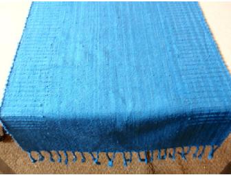 Silk Table Runner (blue)