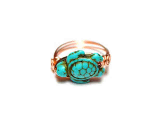 Copper and Turquoise Rings! (2)