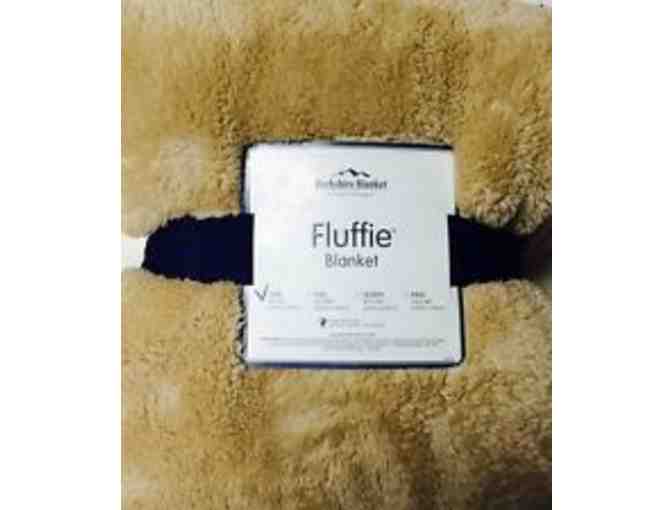 Berkshire Blanket 'Fluffie' Twin Blanket-Beige