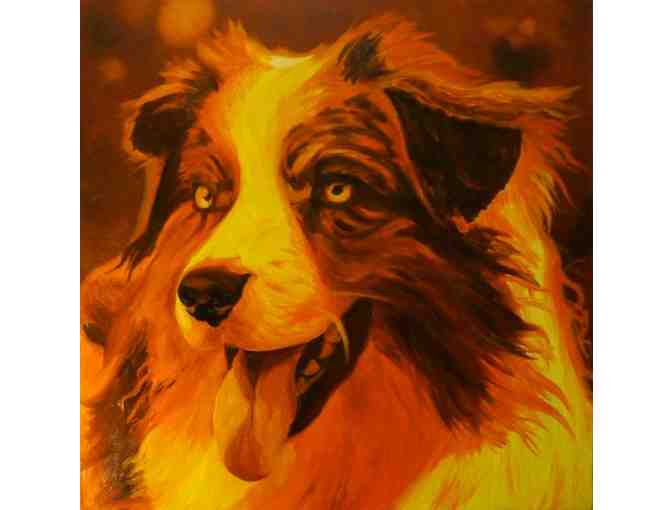 Custom Pet Portrait by Jill J. Salzarulo