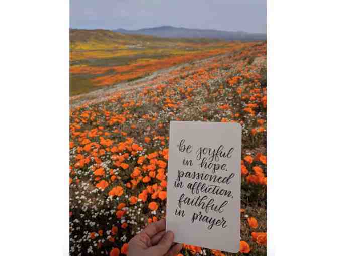 Custom Caligraphy piece