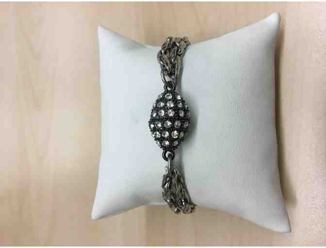 Bourban Street Bracelet - Silver Double