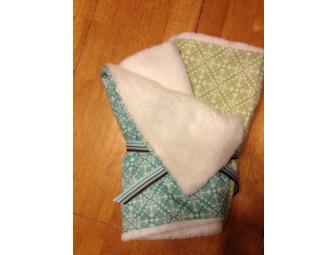 Nursing Cover, Burp Cloths, and Pacifier Holders for Boy