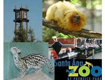 Santa Ana Zoo Family Pass for 4
