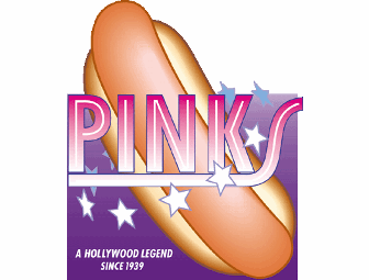 PINK'S Famous Hot Dogs $10.00 Gift Certificate