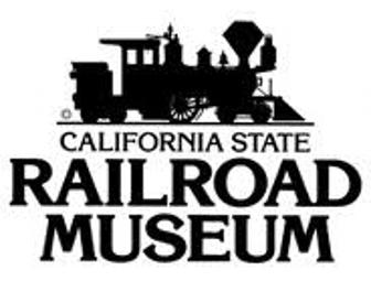 California Railroad Museum Family of 4 Admission Sacramento, CA