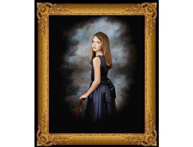 $5,000 Value: 16 x 20 Portrait on Canvas by Renown Artist New York, Costa Mesa, Palm Beach