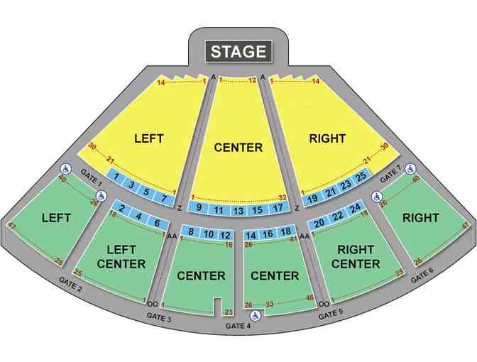 2 Tickets to John Legend at the Ravinia Pavilion!
