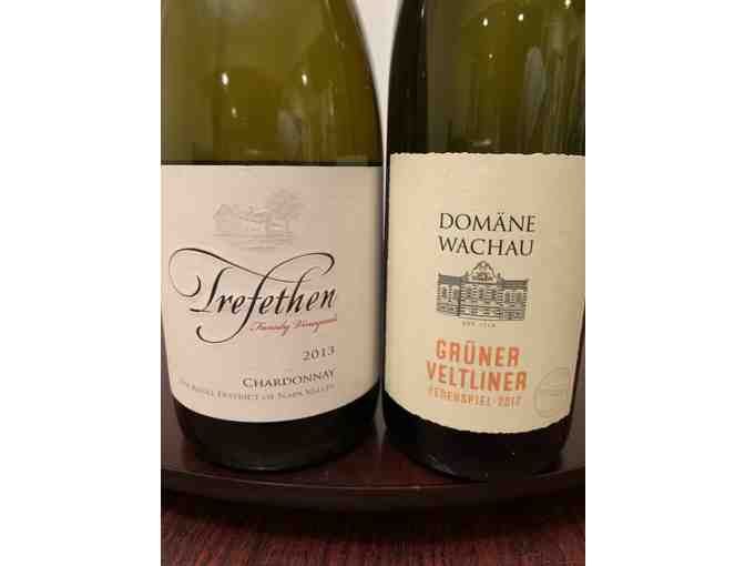 Best of Both Worlds: 2013 Trefethen Chardonnay + 2017 Domane Wachau Terrassen