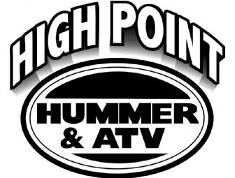 2 Hour Hummer Tour for 2 people with High Point Hummer