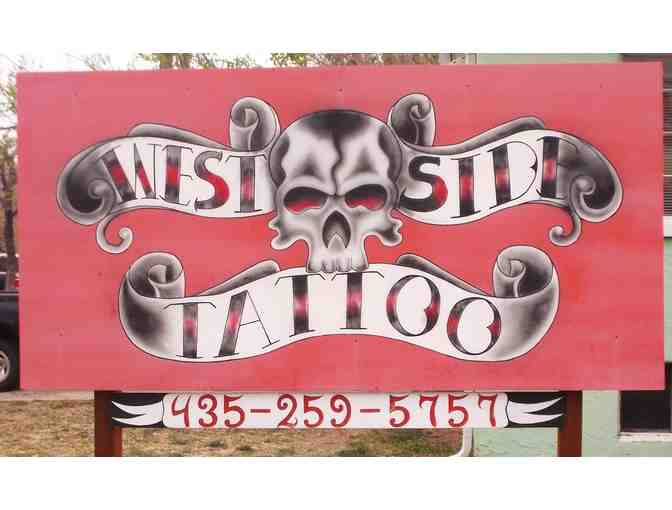 $80 Gift Certificate to Westside Tattoo in Moab, UT!