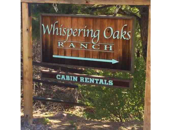 2 Night Luxury Cabin Stay at Whispering Oaks Ranch