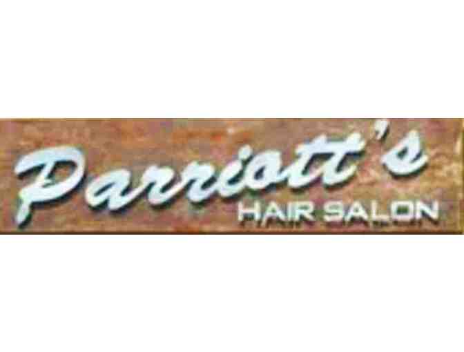 One Haircut by Jason Parriott of Parriott's Hair Salon