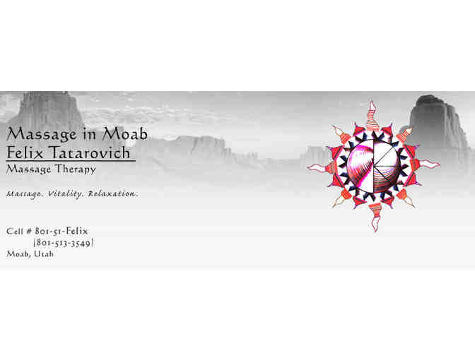 Massage in Moab by Felix Tatarovich - 90 Minutes