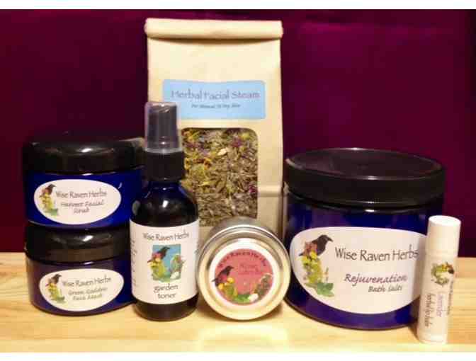 Herbal Spa Collection from Wise Raven Herbs