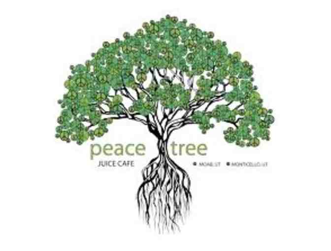 $25 Gift Certificate to the Peace Tree Juice Cafe