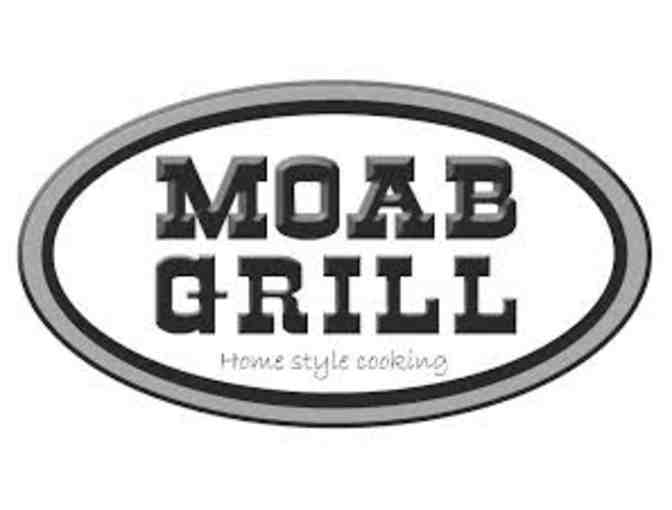 $50 Gift certificate - 2 Dinners at the Moab Grill!