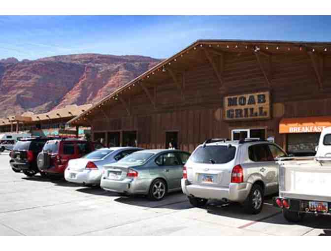 $50 Gift certificate - 2 Dinners at the Moab Grill!
