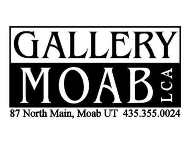 Matted Photo by Artist Deborah Hughes - 'Pool Peaking' 11x14 from Gallery Moab