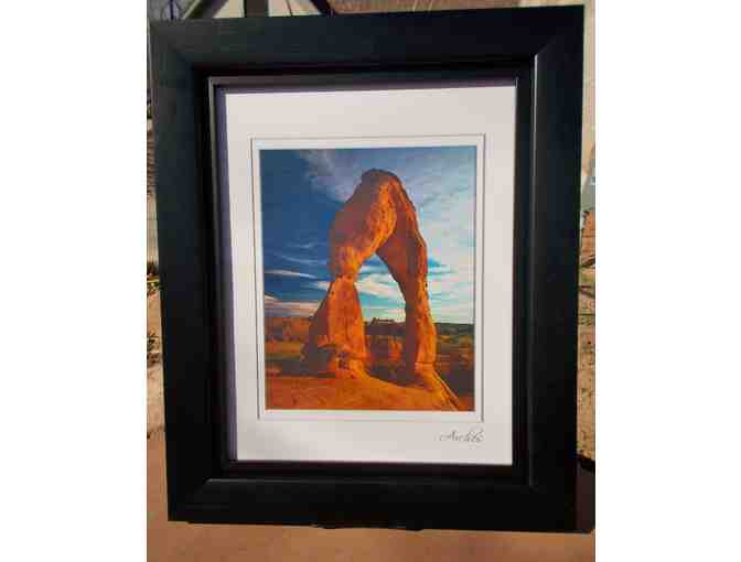 CNHA Framed 'Delicate Arch' Poster Print