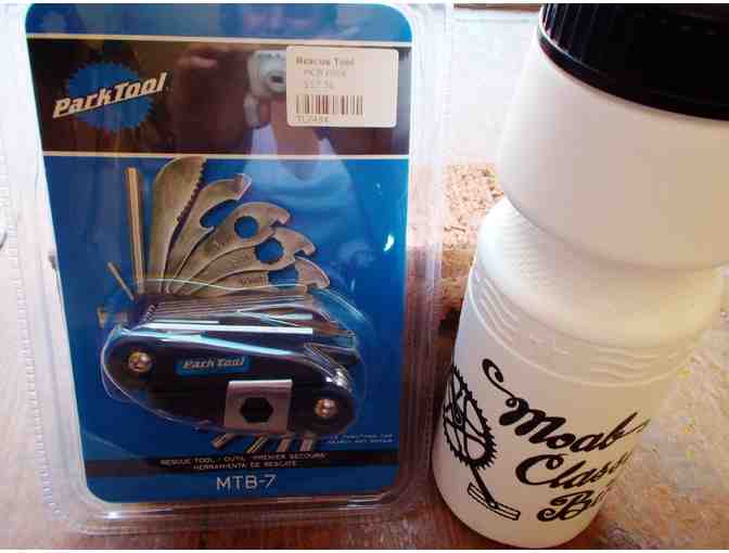 Park Tool Bike 'Rescue Tool' and 1 Logo Water Bottle from Moab Classic Bike