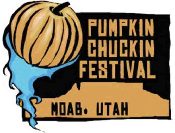 Pumpkin Chuckin' Festival Trucker Hat and Short Sleeve T-Shirt!