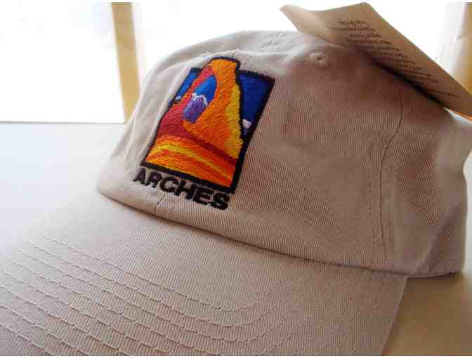 Arches N.P. Delicate Arch Embroidered Baseball Cap from CNHA
