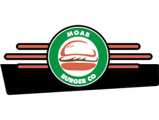 $15 to MOAB Burger Company & Atomic Lounge
