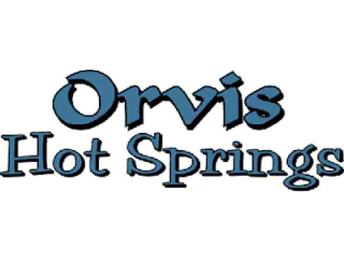 2 Passes to Orvis Hot Springs!