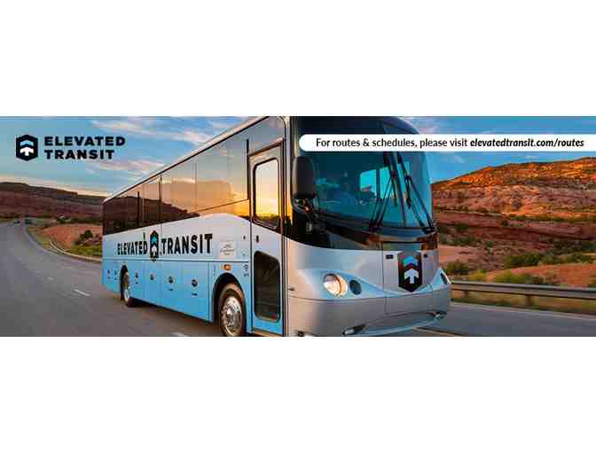 2 Tickets for a Round Trip on any route served by Elevated Transit!